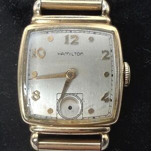 Hamilton Two-Tone Gold and Silver Watch